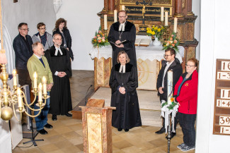 Die Einführung in der Altensittenbacher Thomaskirche