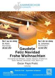 Plakat Weihnachtskonzert