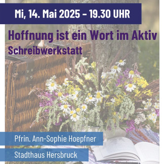 Plakat Schreibwerkstatt