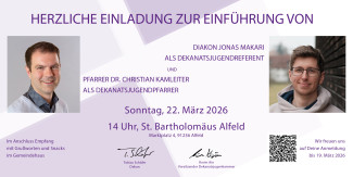 Einladung Einführung Kamleiter und Makari