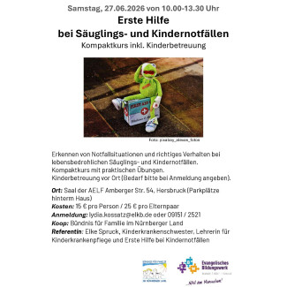 Flyer Erste Hilfe Kurs