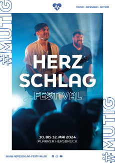 Plakat Herzschlag-Festival