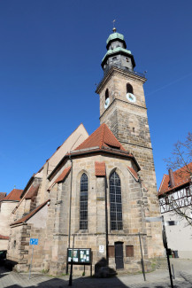 Aussenansicht Johanniskirche Lauf