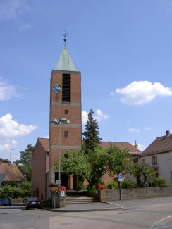 Christuskirche in Neunkirchen am Sand