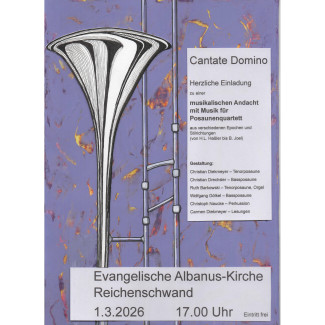 Plakat Musikalische Andacht