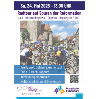 Plakat Radtour