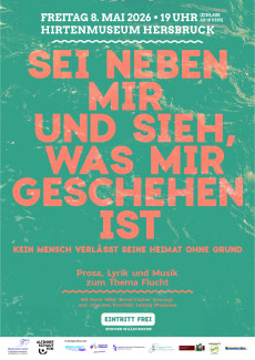 Plakat Sei neben mir