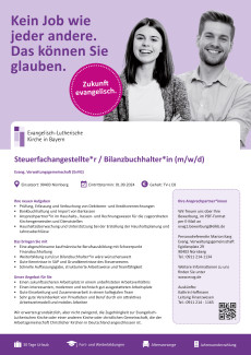 stellenanzeige steuerfachang. bilanzbuchhaltung