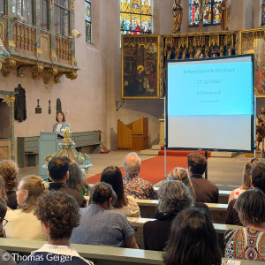 Begrüßung in der Stadtkirche